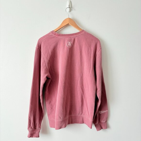 Call Her Daddy “Father” Crewneck Pullover Sweatshirt Vintage Wash Mauve Small - Picture 6 of 8